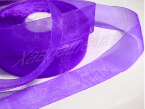 Органза 2,5 см ФІОЛЕТОВА